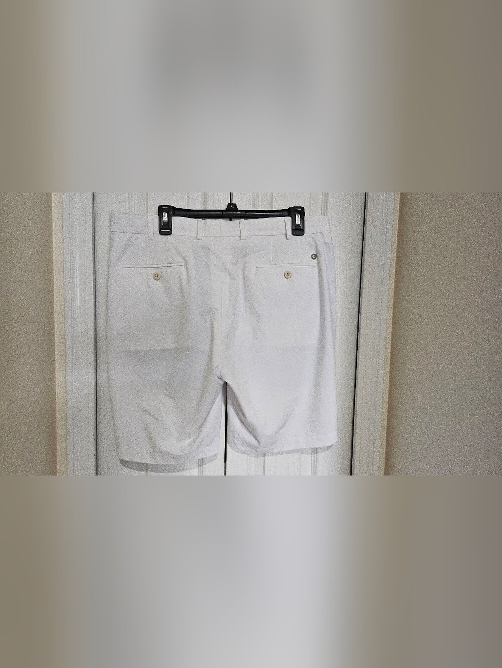 Peter Millar Crown Crafted White Golf Shorts Men's Size 35 Performance Stretch - Picture 6 of 10